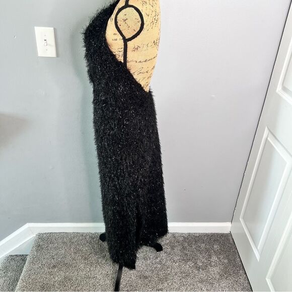 Sz XS Stine Goya Promise Metallic Halter Knit Midi Dress NWOT $540 MSRP - Picture 6 of 17